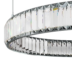 Подвесной светодиодный светильник Loft IT Crystal ring 10135/600 Chrome 1