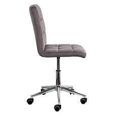 Поворотное кресло AksHome Fiji светло-серый, велюр 72573 4