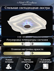 Потолочный светодиодный светильник Natali Kovaltseva Led Lamps 81067 2