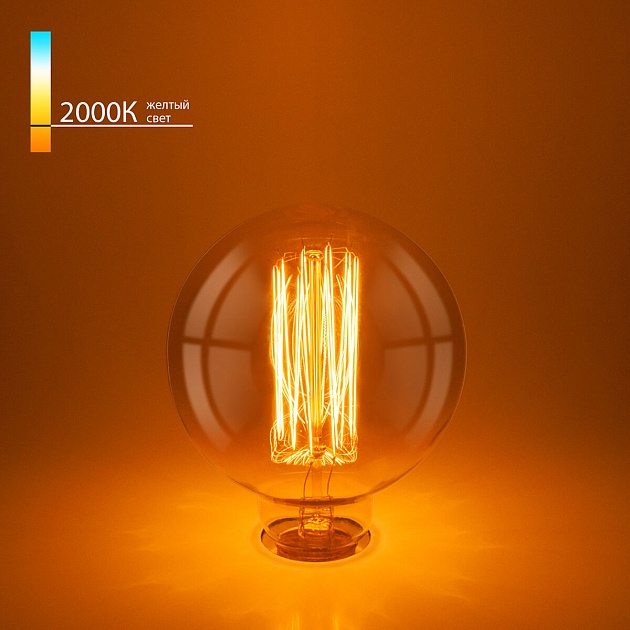 Лампа накаливания Elektrostandard диммируемая E27 60W прозрачная a034965 фото 3