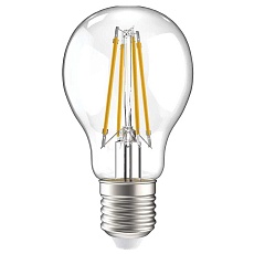 Лампа светодиодная филаментная IEK E27 11W 4000K прозрачная LLF-A60-11-230-40-E27-CL 2