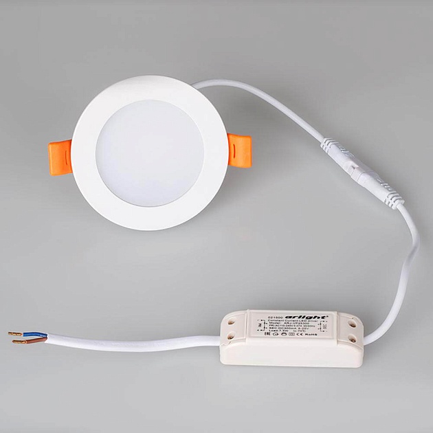 Встраиваемый светодиодный светильник Arlight DL-BL90-5W White 021430 фото 5