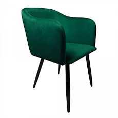 Кресло AksHome Orly зеленый, велюр 63232