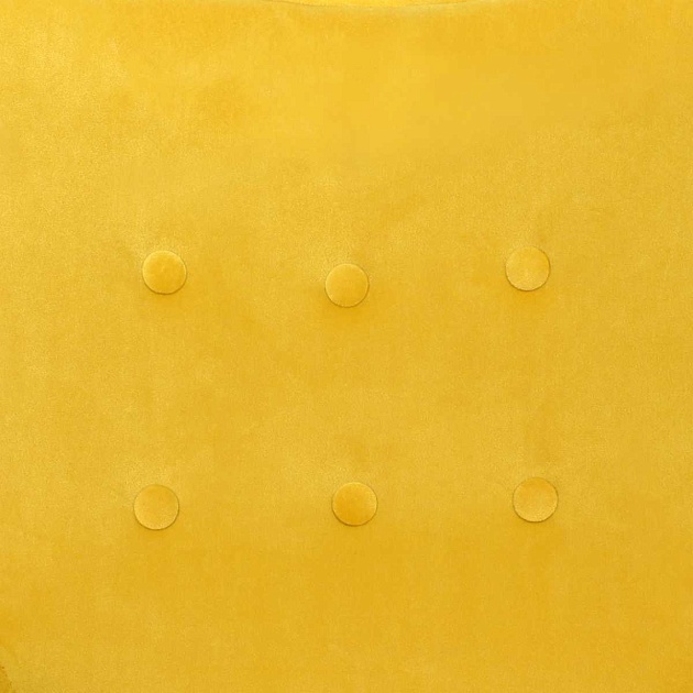 Поворотное кресло AksHome Bella желтый, велюр 77316 фото 4