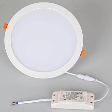 Встраиваемый светодиодный светильник Arlight DL-BL225-24W White 021442 5