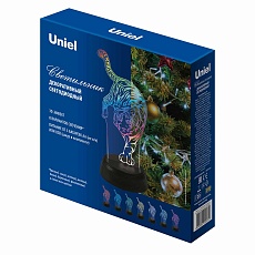 Светодиодная фигура Uniel ULI-M506 RGB/3AA Tiger/Black UL-00008401 1