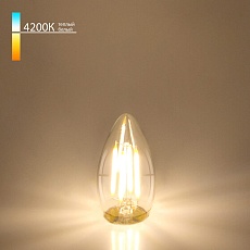 Лампа светодиодная филаментная Elektrostandard E27 7W 4200K прозрачная a048673 1