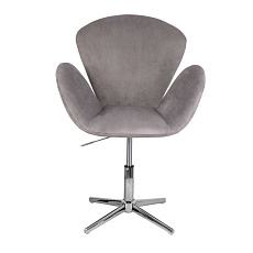 Поворотное кресло AksHome Toronto серый, велюр 71552 4
