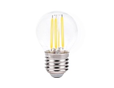 Лампа светодиодная филаментная Ambrella light E27 6W 4200K прозрачная 203915 2