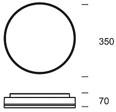 Настенно-потолочный светодиодный светильник Deko-Light Subra 401003 1