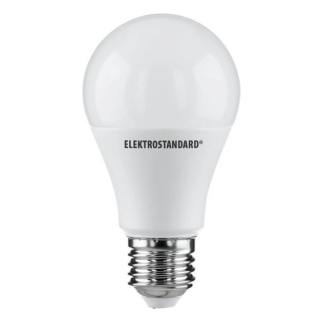 Лампа светодиодная Elektrostandard E27 15W 4200K матовая a048617 фото 