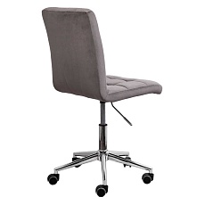 Поворотное кресло AksHome Fiji светло-серый, велюр 72573 5