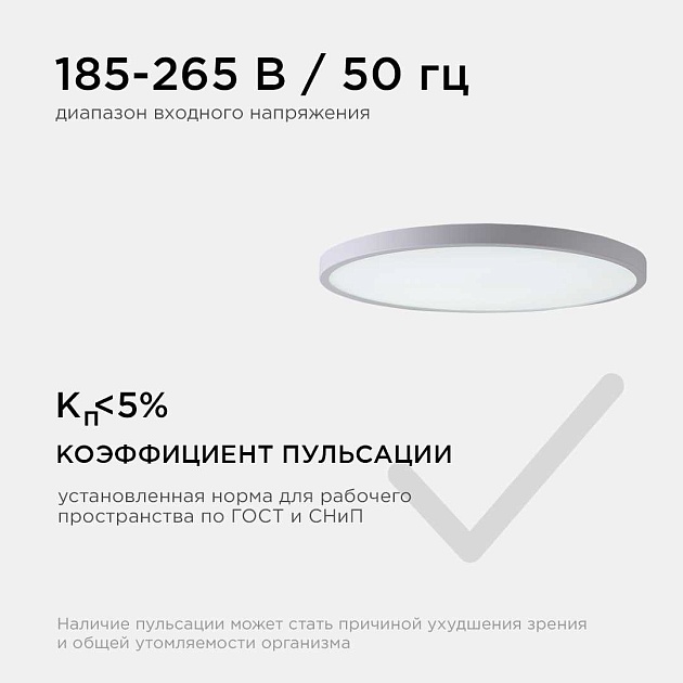 Потолочный светодиодный светильник Apeyron Spin 18-135 фото 9