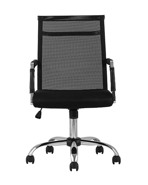 Офисное кресло TopChairs Clerk черное D-104 black фото 5