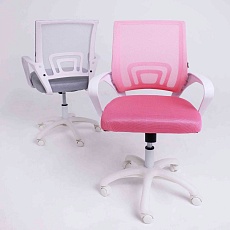 Детское кресло AksHome Ricci белый + розовый 91964 4