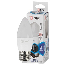 Лампа светодиодная ЭРА E27 11W 4000K матовая LED B35-11W-840-E27 Б0032983 3