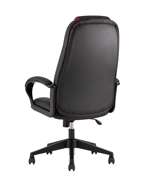 Игровое кресло TopChairs ST-Cyber 8 Red комбо ткань/экокожа черный/красный ST-Cyber 8 RED фото 6