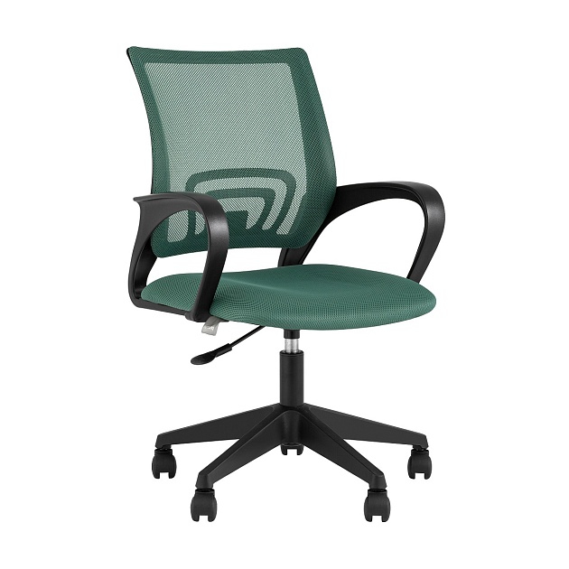 Офисное кресло Topchairs ST-Basic  зеленый TW-03 сиденье зеленый TW-30 сетка/ткань ST-BASIC/GN/TW-30 фото 