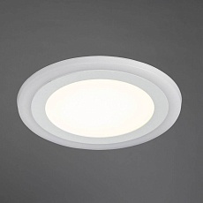 Встраиваемый светодиодный светильник Arte Lamp Rigel A7616PL-2WH 1