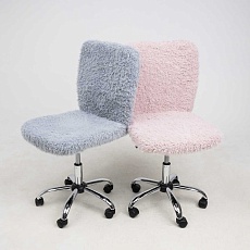 Детское кресло AksHome Fluffy серый, искусственный мех 86382 3