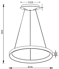 Подвесной светодиодный светильник Deko-Light Merope 342198 1