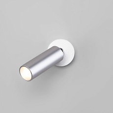 Светодиодный спот Eurosvet Pin 20133/1 LED серебро 5