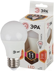 Лампа светодиодная ЭРА E27 11W 2700K матовая LED A60-11W-827-E27 Б0030910 3