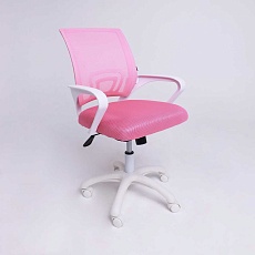 Детское кресло AksHome Ricci белый + розовый 91964 3