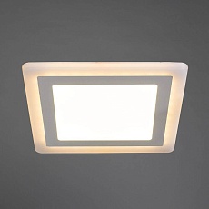 Встраиваемый светодиодный светильник Arte Lamp Vega A7516PL-2WH 1