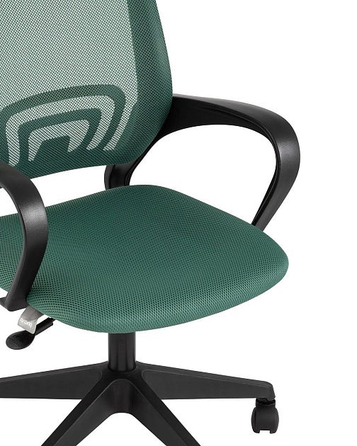 Офисное кресло Topchairs ST-Basic  зеленый TW-03 сиденье зеленый TW-30 сетка/ткань ST-BASIC/GN/TW-30 фото 2