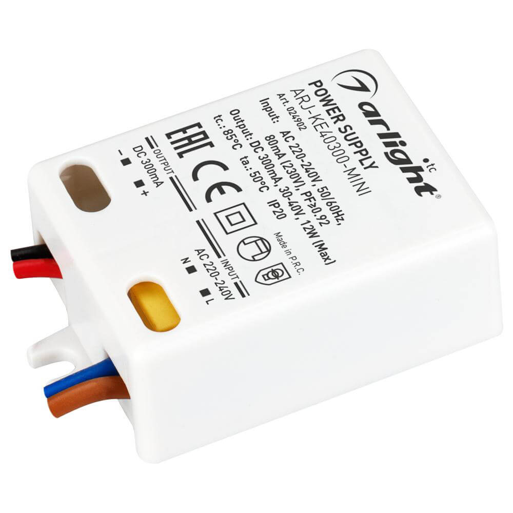 Драйвер Arlight ARJ-KE40300-Mini 30-40V 12W IP20 0,3A 024902, Белый, 024902 ARJ-KE-Mini
Драйвер Arlight ARJ-KE40300-Mini 30-40V 12W IP20 0,3A 024902, Белый, 024902 ARJ-KE-Mini