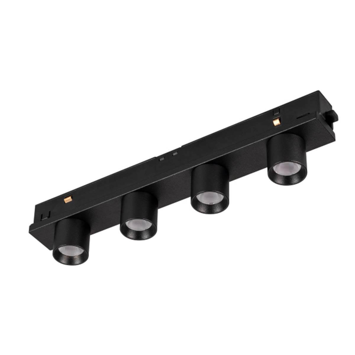 Трековый светильник Arlight для магнитного шинопровода MAG-ORIENT-KRATER-L195-12W Warm3000 035582, Черный, 035582 MAG-ORIENT
