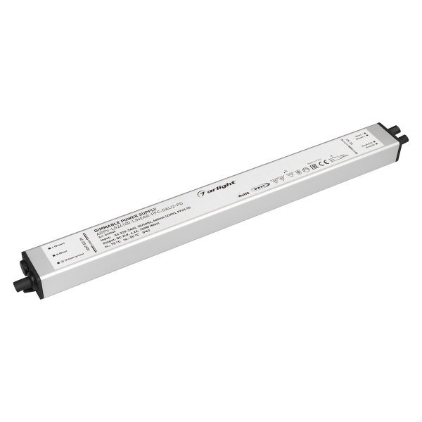 Блок питания Arlight ARPV-LG24100-Linear-PFC-Dali2-PD 24V 100W IP67 4,2A 033540, Серый, 033540 ARPV
Блок питания Arlight ARPV-LG24100-Linear-PFC-Dali2-PD 24V 100W IP67 4,2A 033540, Серый, 033540 ARPV