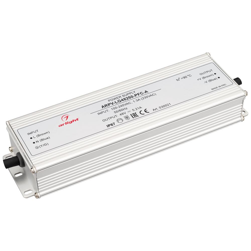 Блок питания Arlight ARPV-LG48250-PFC-A 48V 250W IP67 5,21A 030021, Серый, 030021 ARPV-LG-PFC-A
Блок питания Arlight ARPV-LG48250-PFC-A 48V 250W IP67 5,21A 030021, Серый, 030021 ARPV-LG-PFC-A