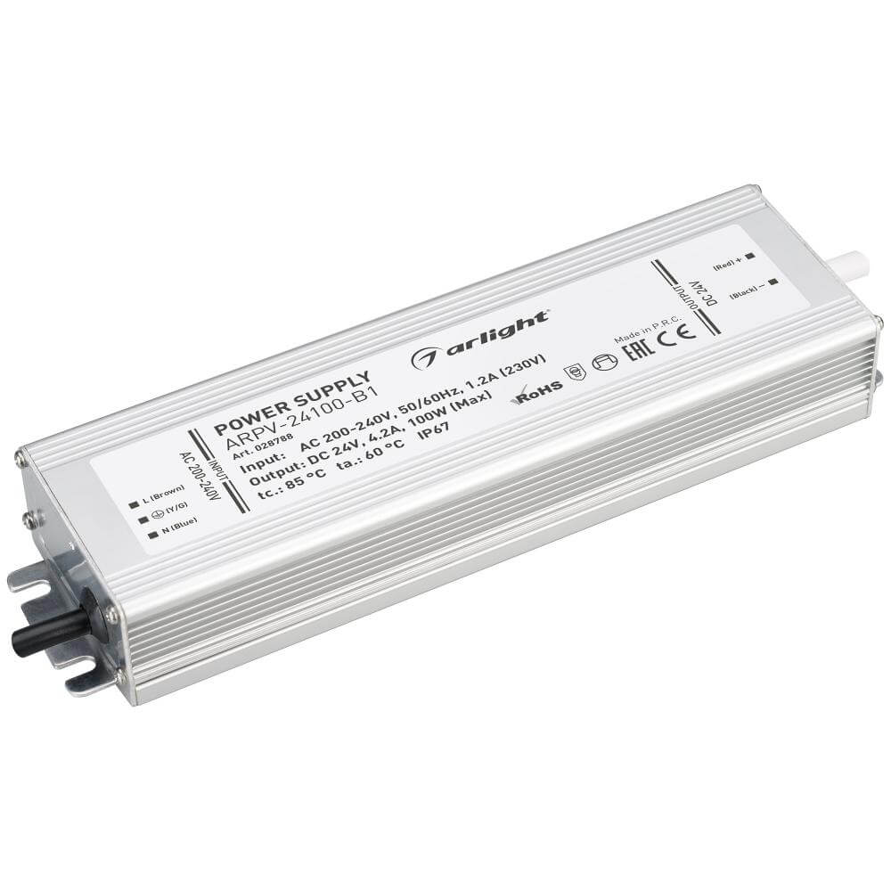 Блок питания Arlight ARPV-24100-B1 24V 100W IP67 4,2A 028788, Серый, 028788 ARPV-B
Блок питания Arlight ARPV-24100-B1 24V 100W IP67 4,2A 028788, Серый, 028788 ARPV-B