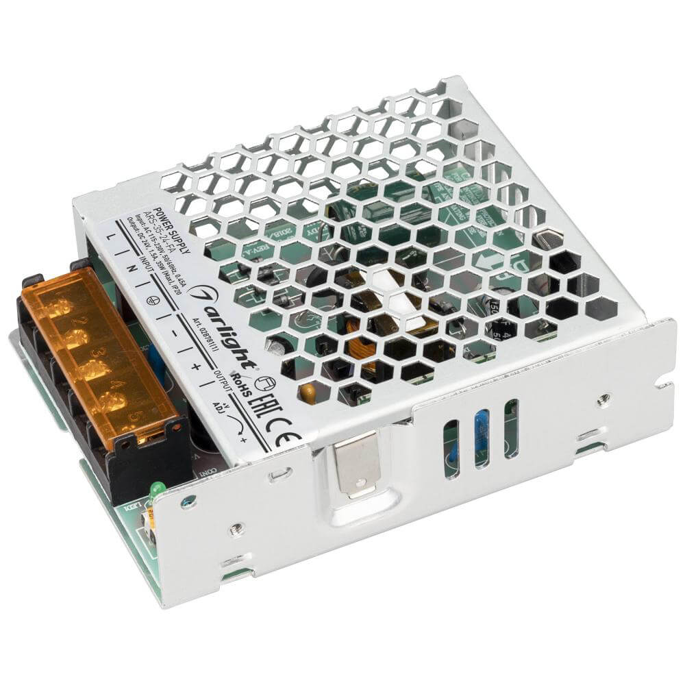 Блок питания Arlight ARS-35-24-FA 24V 35W IP20 1,5A 028781(1), Серый, 028781(1) ARS-FA
Блок питания Arlight ARS-35-24-FA 24V 35W IP20 1,5A 028781(1), Серый, 028781(1) ARS-FA