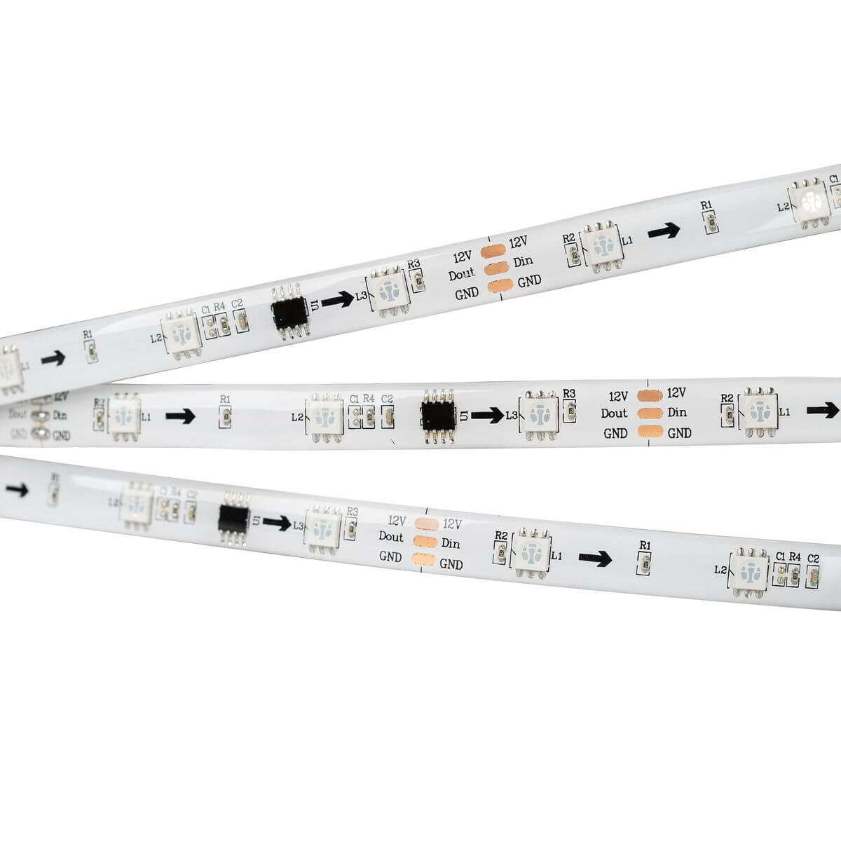 Светодиодная влагозащищенная лента Arlight 7,2W/m 30LED/m 5060SMD разноцветная 5M SPI-SE-B30-10mm 12V RGB-PX3 026369(2), Белый, 026369(2) SPI герметичная
Светодиодная влагозащищенная лента Arlight 7,2W/m 30LED/m 5060SMD разноцветная 5M SPI-SE-B30-10mm 12V RGB-PX3 026369(2), Белый, 026369(2) SPI герметичная