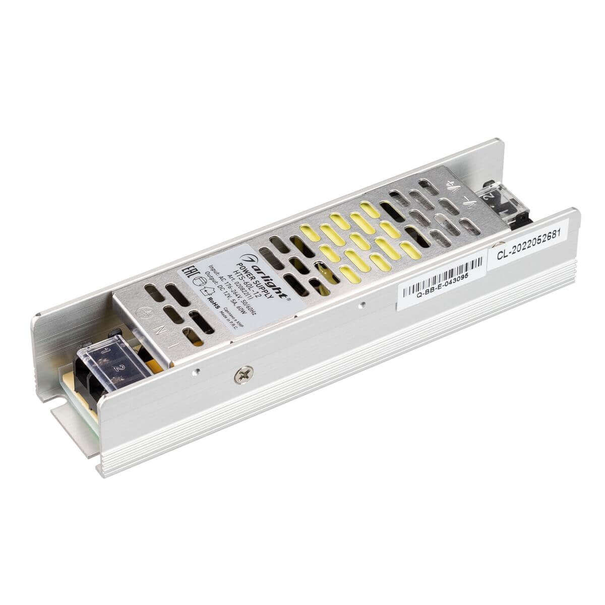 Блок питания Arlight HTS-60L 12V 60W IP20 5A 020822(1), Серый, 020822(1) HTS-L
Блок питания Arlight HTS-60L 12V 60W IP20 5A 020822(1), Серый, 020822(1) HTS-L