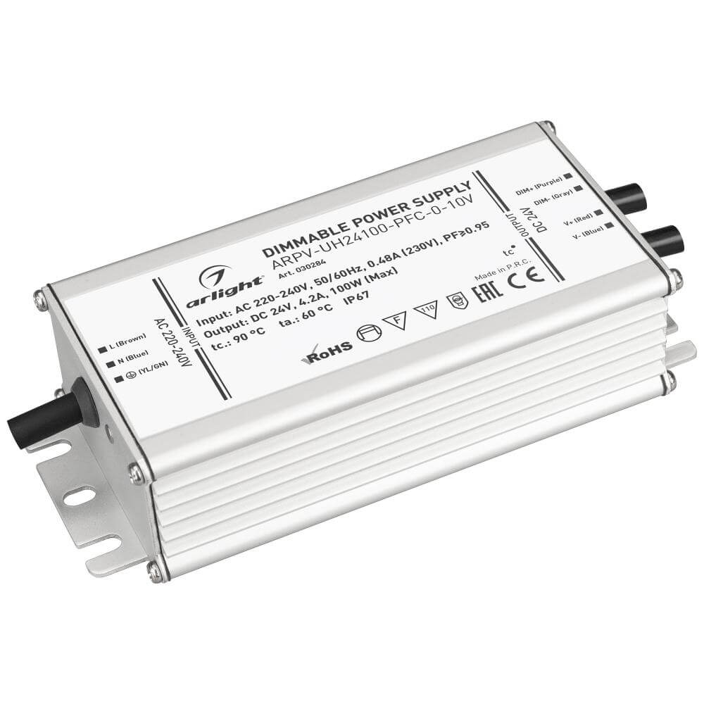 Блок питания Arlight ARPV-UH24100-PFC-0-10V 24V 100W IP67 4,2A 030284, Серый, 030284 ARPV-UH-PFC-0-10V ()
Блок питания Arlight ARPV-UH24100-PFC-0-10V 24V 100W IP67 4,2A 030284, Серый, 030284 ARPV-UH-PFC-0-10V ()