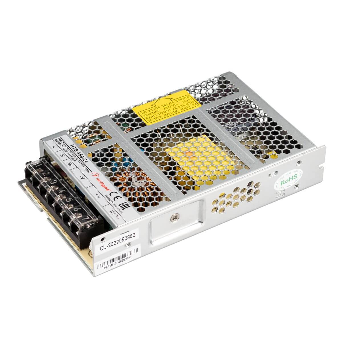 Блок питания Arlight HTS-150-24 24V 150W IP20 6,2A 008892(1), Серый, 008892(1) HTS-L
Блок питания Arlight HTS-150-24 24V 150W IP20 6,2A 008892(1), Серый, 008892(1) HTS-L
