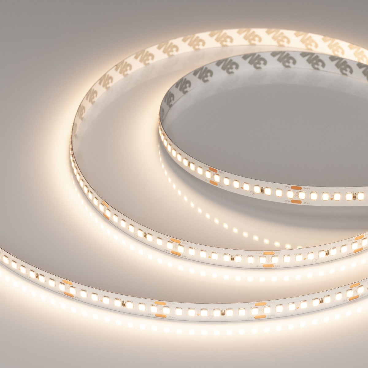 Светодиодная лента Arlight 17,6W/m 192LED/m 2835SMD теплый белый 5M RT-A192-10mm 24V Warm3500 038774, 038774 RT открытая
Светодиодная лента Arlight 17,6W/m 192LED/m 2835SMD теплый белый 5M RT-A192-10mm 24V Warm3500 038774, 038774 RT открытая