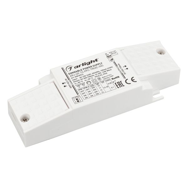 Драйвер Arlight ARJ-SP-15-PFC-Triac-INS 12-20V 14W IP20 0,5-0,7A 028187(1), Белый, 028187(1) ARJ-SP-PFC-Triac-INS ()
Драйвер Arlight ARJ-SP-15-PFC-Triac-INS 12-20V 14W IP20 0,5-0,7A 028187(1), Белый, 028187(1) ARJ-SP-PFC-Triac-INS ()