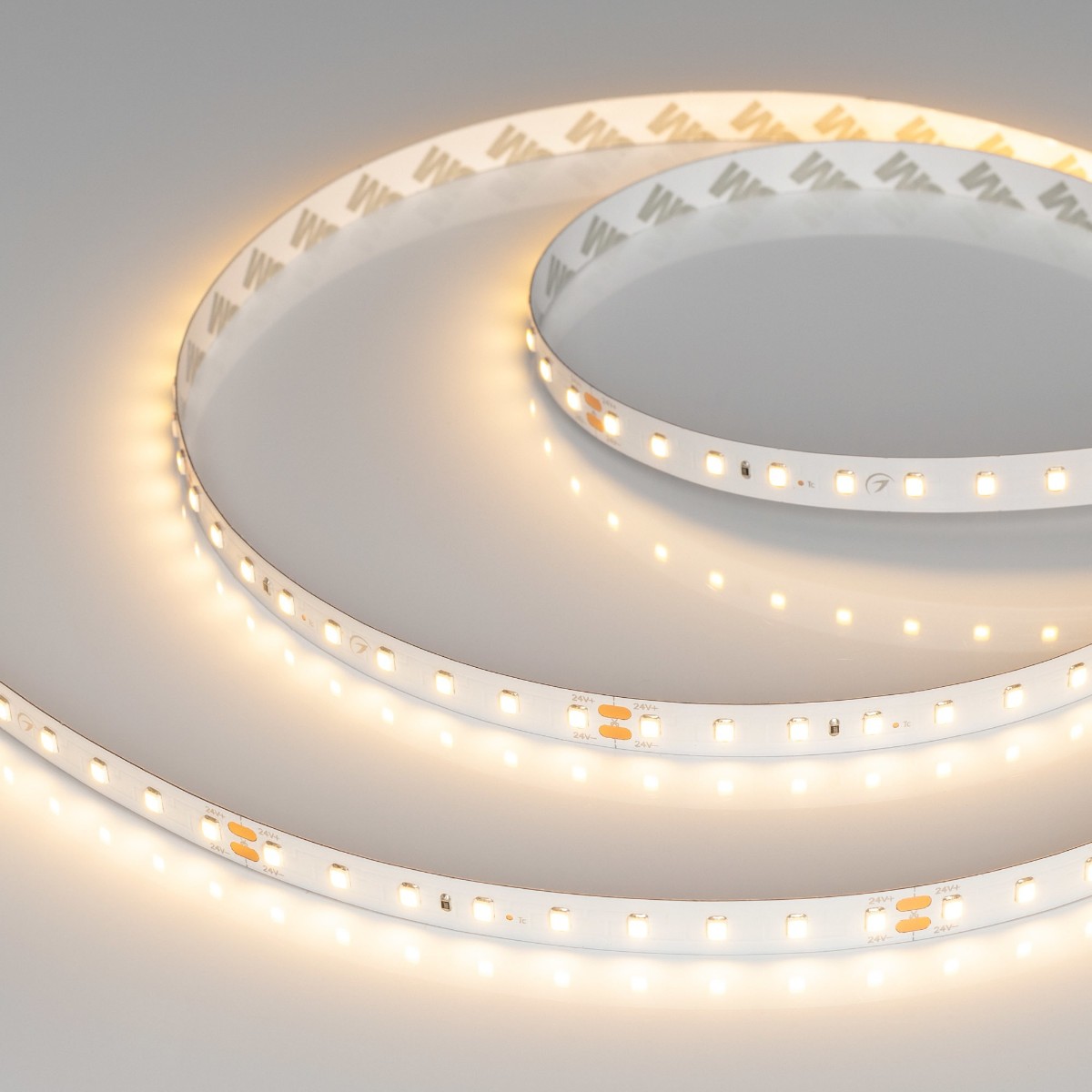 Светодиодная лента Arlight 4,8W/m 90LED/m 2835SMD теплый белый 5M UL-A160-8mm 24V Warm2700 038777, 038777 RT открытая
Светодиодная лента Arlight 4,8W/m 90LED/m 2835SMD теплый белый 5M UL-A160-8mm 24V Warm2700 038777, 038777 RT открытая