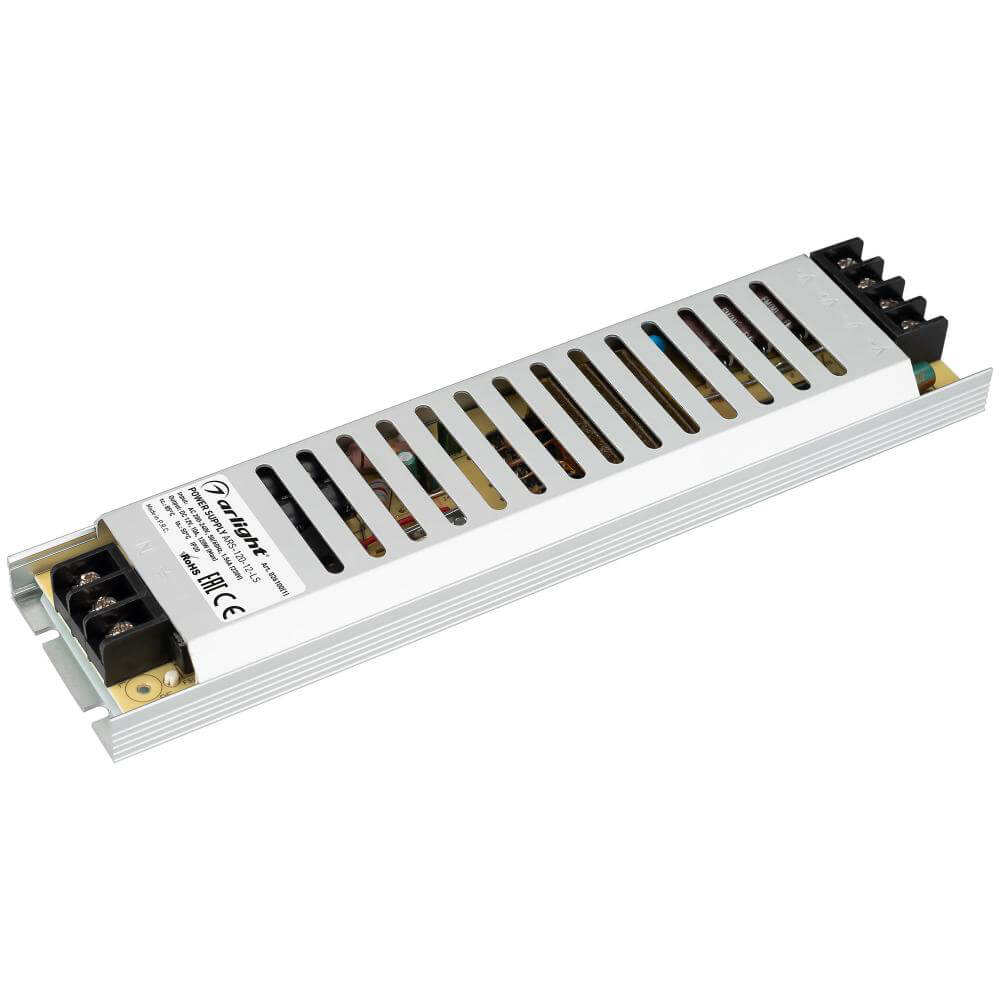 Блок питания Arlight ARS-120-12-LS 12V 120W IP20 10A 026100(1), Серый, 026100(1) ARS-LS
Блок питания Arlight ARS-120-12-LS 12V 120W IP20 10A 026100(1), Серый, 026100(1) ARS-LS