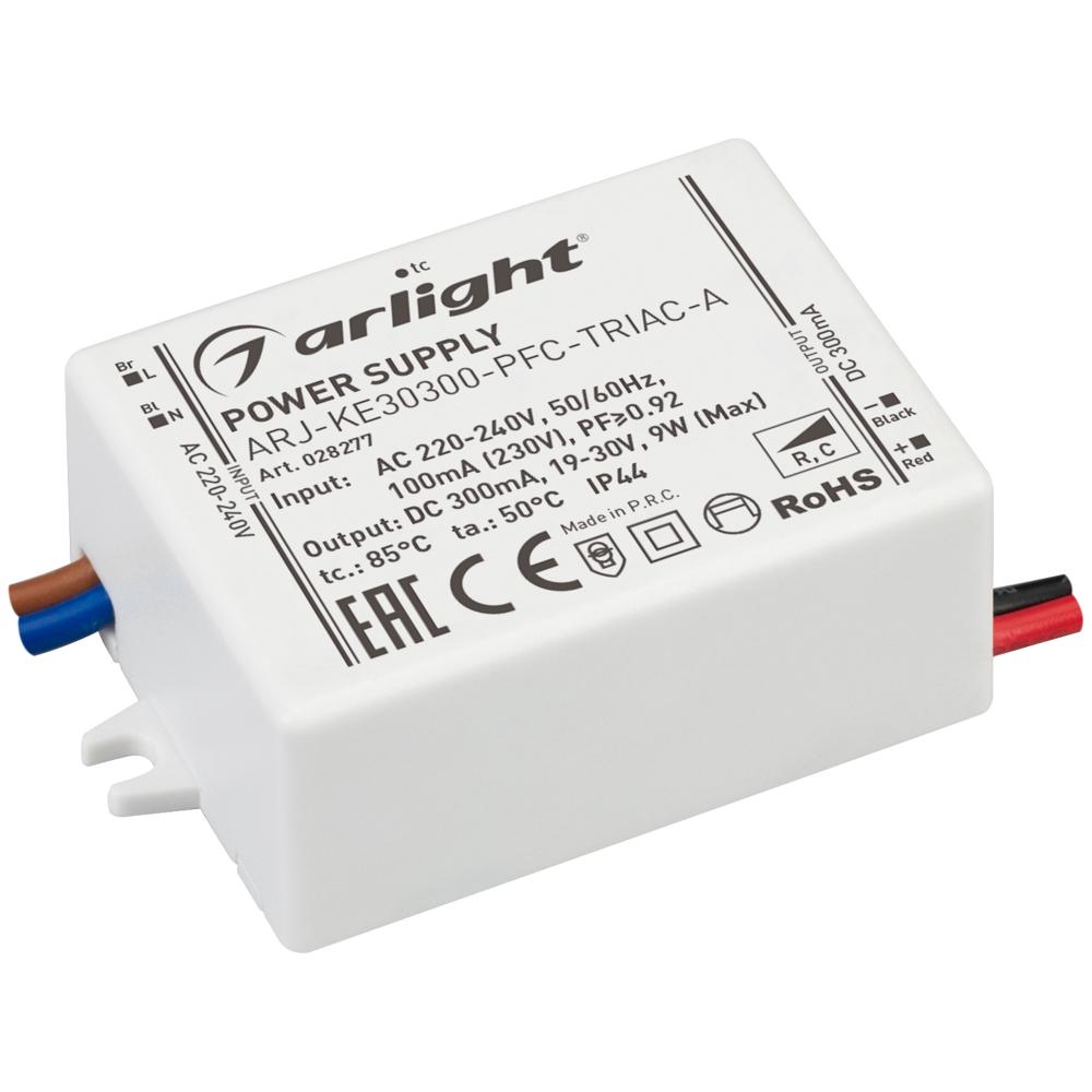 Драйвер Arlight ARJ-KE30300-PFC-Triac-A 19-30V 9W IP44 0,3A 028277, Белый, 028277 ARJ-KE-PFC-Triac-A ()
Драйвер Arlight ARJ-KE30300-PFC-Triac-A 19-30V 9W IP44 0,3A 028277, Белый, 028277 ARJ-KE-PFC-Triac-A ()
