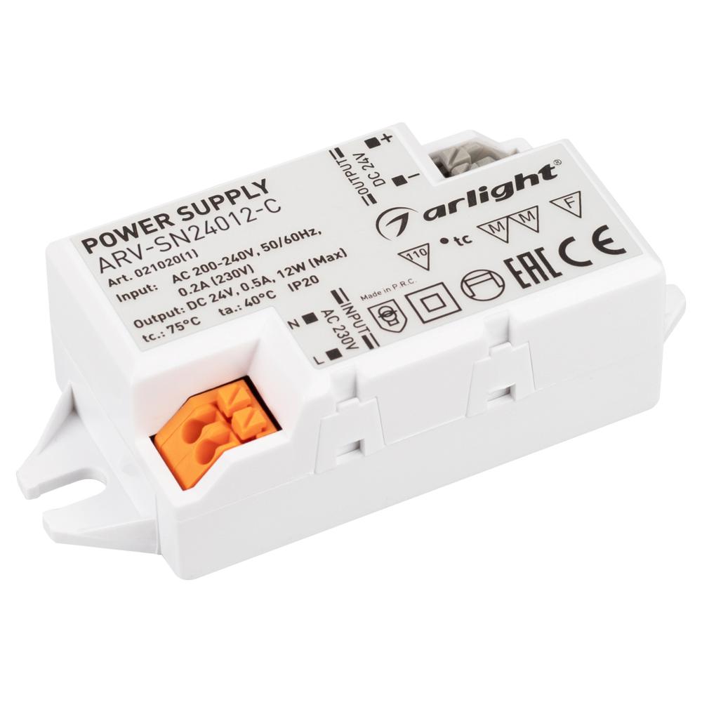 Блок питания Arlight ARV-SN24012-C 24V 12W IP20 0,5A 021020(1), Белый, 021020(1) ARV-SN-C
Блок питания Arlight ARV-SN24012-C 24V 12W IP20 0,5A 021020(1), Белый, 021020(1) ARV-SN-C