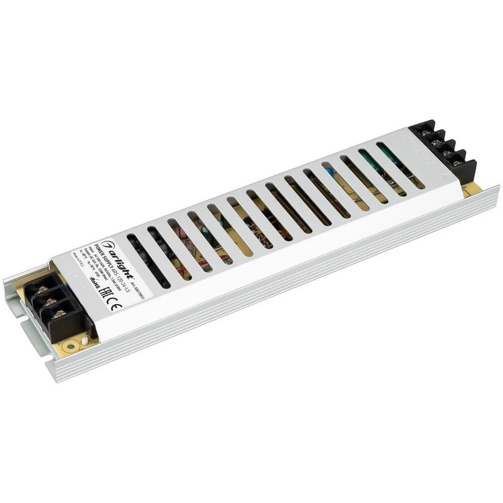 Блок питания Arlight ARS-120-24-LS 24V 120W IP20 5A 026170(1), Серый, 026170(1) ARS-LS
Блок питания Arlight ARS-120-24-LS 24V 120W IP20 5A 026170(1), Серый, 026170(1) ARS-LS
