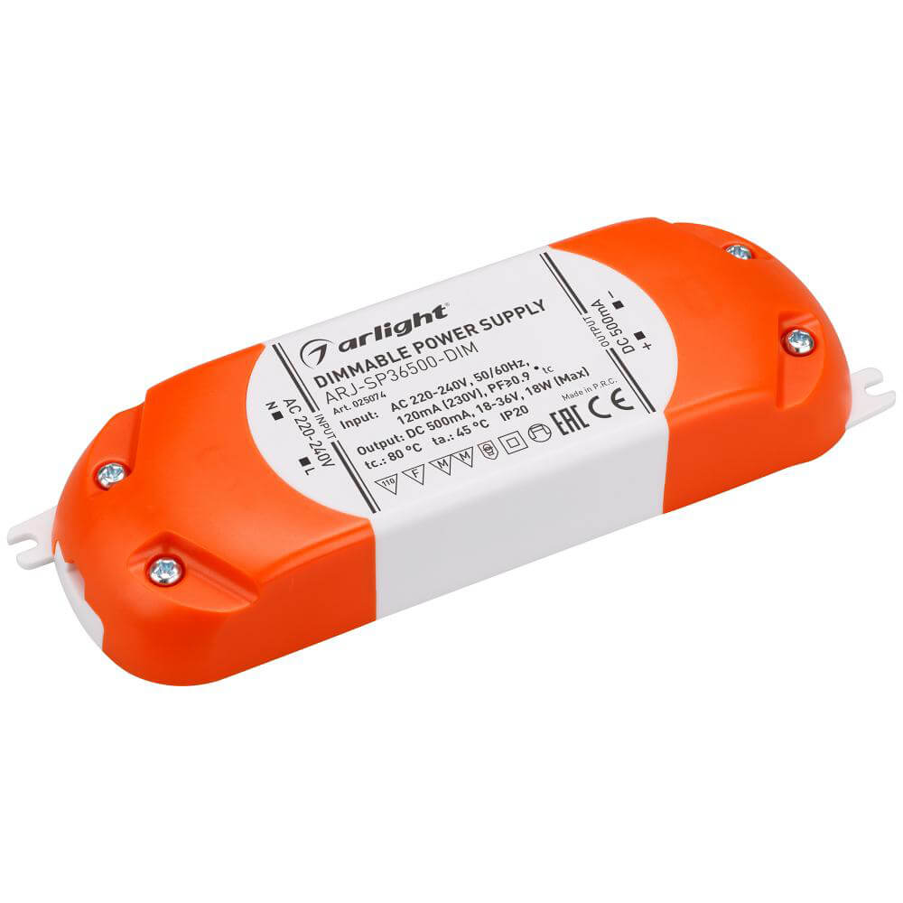 Драйвер Arlight ARJ-SP36500-DIM 18-36V 18W IP20 0,5A 025074, Белый, 025074 ARJ-SP-DIM ()
Драйвер Arlight ARJ-SP36500-DIM 18-36V 18W IP20 0,5A 025074, Белый, 025074 ARJ-SP-DIM ()