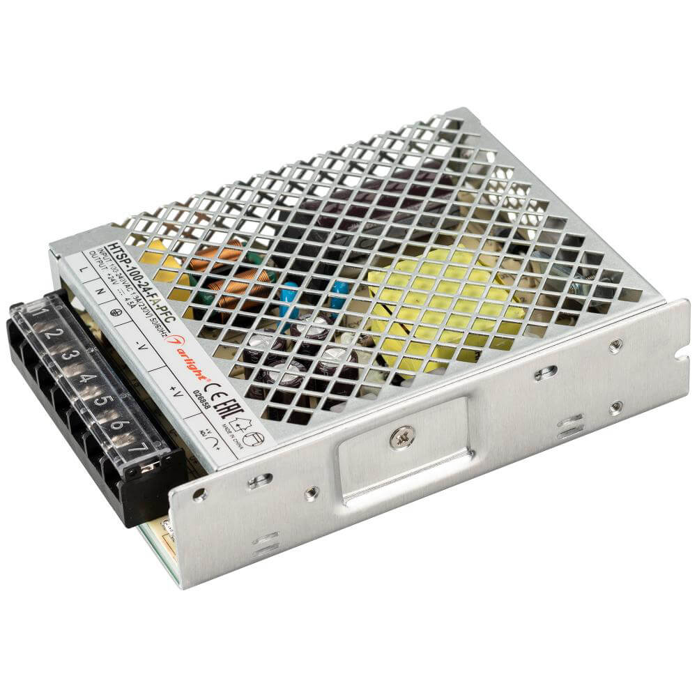Блок питания Arlight HTSP-100-24-FA-PFC 24V 100W IP20 4,5A 026858, Серый, 026858 HTSP-FA-PFC
Блок питания Arlight HTSP-100-24-FA-PFC 24V 100W IP20 4,5A 026858, Серый, 026858 HTSP-FA-PFC