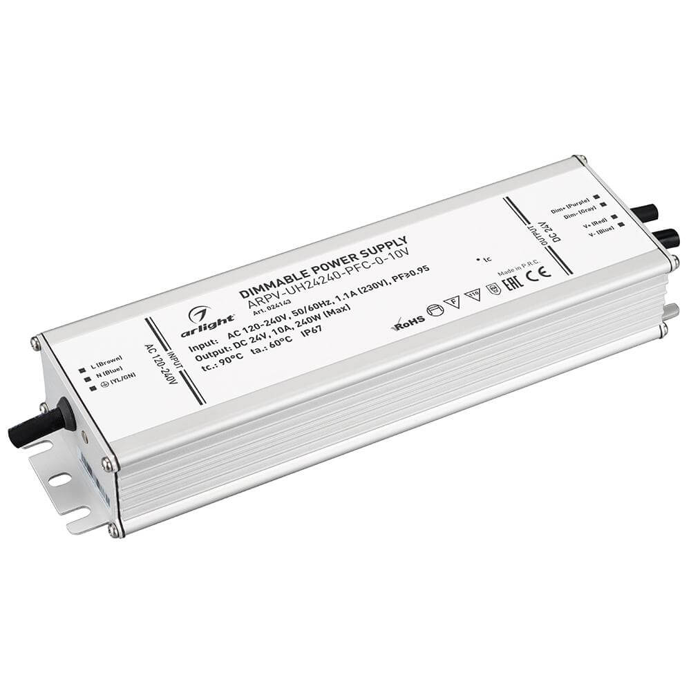 Блок питания Arlight ARPV-UH24240-PFC-0-10V 24V 240W IP67 10A 024143, Серый, 024143 ARPV-UH-PFC-0-10V ()
Блок питания Arlight ARPV-UH24240-PFC-0-10V 24V 240W IP67 10A 024143, Серый, 024143 ARPV-UH-PFC-0-10V ()